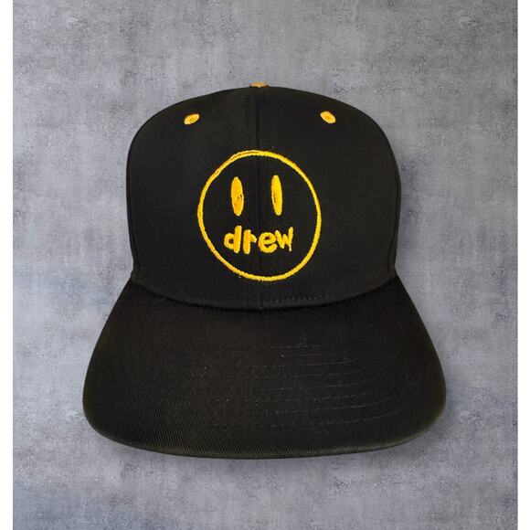Drew House Sketch Mascot Black Snapback Casual Dad Hat Cap - Picture 1 of 6